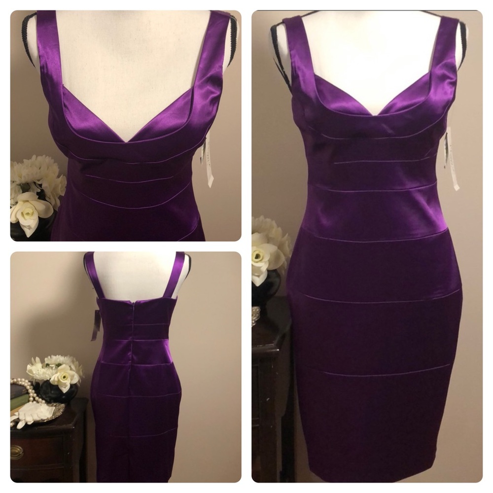 NWT Maggy L petite cocktail dress size 8p